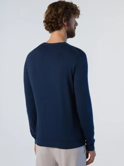 Sweaters & Cardigans^North Sails 'Fine Eco Cotton Sweater NAVY BLUE