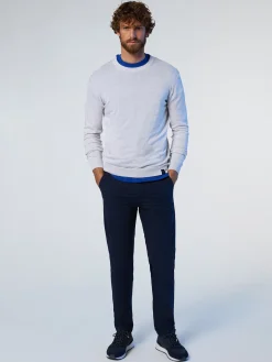 Sweaters & Cardigans^North Sails 'Fine Eco Cotton Sweater CLOUD MELANGE