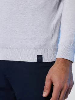 Sweaters & Cardigans^North Sails 'Fine Eco Cotton Sweater CLOUD MELANGE