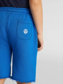Outlet^North Sails 'Fleece Bermuda Shorts SNORKEL BLUE
