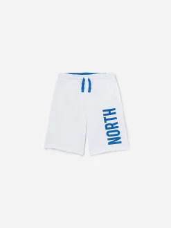 Outlet^North Sails 'Fleece Bermuda Shorts WHITE