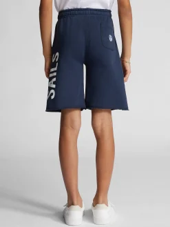 Outlet^North Sails 'Fleece Bermuda Shorts NAVY BLUE