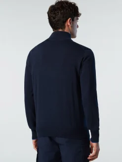 Outlet^North Sails 'Full-zip Cardigan NAVY BLUE