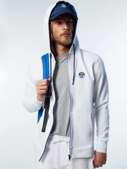 Outlet^North Sails 'Full-zip Hoodie WHITE