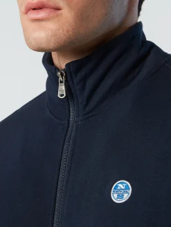Outlet^North Sails 'Full-zip Sweatshirt NAVY BLUE