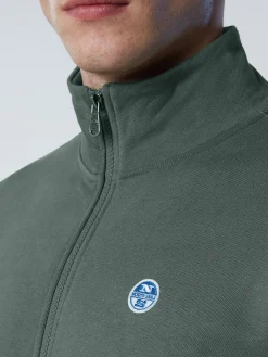 Outlet^North Sails 'Full-zip Sweatshirt MILITARY GREEN