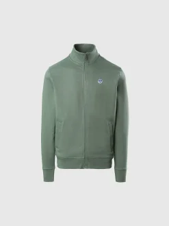 Outlet^North Sails 'Full-zip Sweatshirt MILITARY GREEN