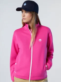 Sweatshirts & Hoodies^North Sails 'Full-zipper Fleece FUXIA PURPLE