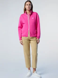 Sweatshirts & Hoodies^North Sails 'Full-zipper Fleece FUXIA PURPLE
