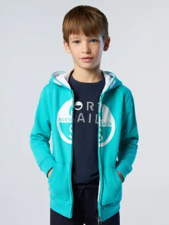Sweatshirts & Hoodies^North Sails 'Full-zipper Hoodie With Maxi Logo CERAMIC