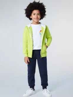 Sweatshirts & Hoodies^North Sails 'Full-zipper Hoodie With Maxi Logo ACID LIME