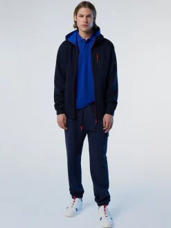 Sweatshirts & Hoodies^North Sails 'Full-zipper Scuba Fleece Hoodie NAVY BLUE