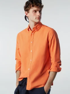 Outlet^North Sails 'Gabardine Shirt MELON