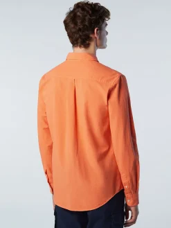 Outlet^North Sails 'Gabardine Shirt MELON