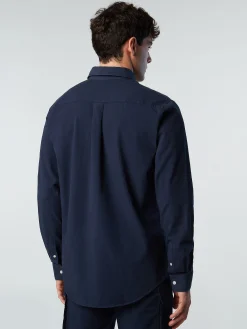 Outlet^North Sails 'Gabardine Shirt NAVY BLUE