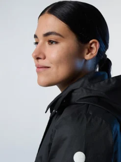 Jackets^North Sails 'Gisborne Waxed Cotton Jacket BLACK