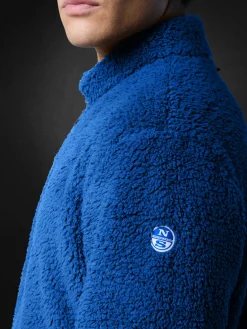 Mid & Baselayers|Mid & Baselayers^North Sails 'High Loft Smock OCEAN BLUE