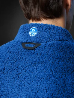 Mid & Baselayers|Mid & Baselayers^North Sails 'High Loft Smock OCEAN BLUE