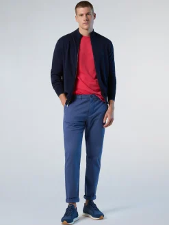 Sweaters & Cardigans^North Sails 'High-neck Zipper Sweater NAVY BLUE