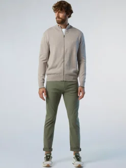 Sweaters & Cardigans^North Sails 'High-neck Zipper Sweater CONCRETE MELANGE