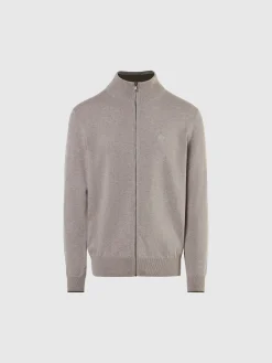 Sweaters & Cardigans^North Sails 'High-neck Zipper Sweater CONCRETE MELANGE