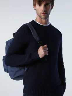 Outlet^North Sails 'Honeycomb Stitch Jumper NAVY BLUE