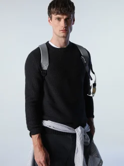 Outlet^North Sails 'Honeycomb Stitch Jumper ASPHALT MELANGE