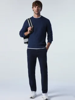 Outlet^North Sails 'Honeycomb Stitch Jumper DARK DENIM