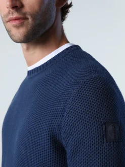 Outlet^North Sails 'Honeycomb Stitch Jumper DARK DENIM