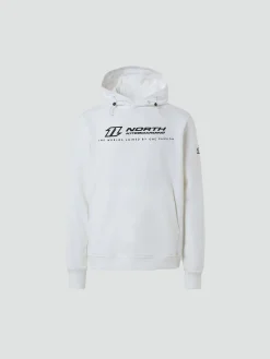 Outlet^North Sails 'Hoodie With Embroidered Hood WHITE