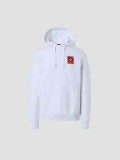 Outlet^North Sails 'Hoodie With Graphic Prints WHITE