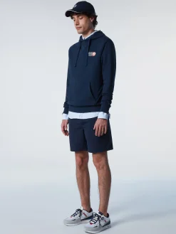 Outlet^North Sails 'Hoodie With Graphic Prints NAVY BLUE