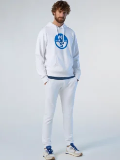 Sweatshirts & Hoodies^North Sails 'Hoodie With Maxi Print WHITE
