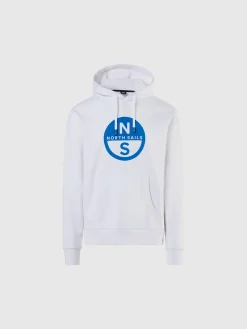 Sweatshirts & Hoodies^North Sails 'Hoodie With Maxi Print WHITE