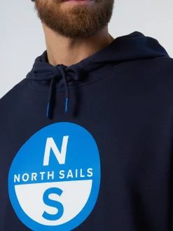 Sweatshirts & Hoodies^North Sails 'Hoodie With Maxi Print NAVY BLUE