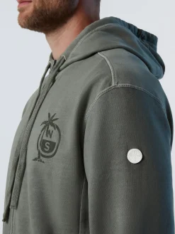 Sweatshirts & Hoodies^North Sails 'Hoodie With Palm Tree Print DUSTY OLIVE