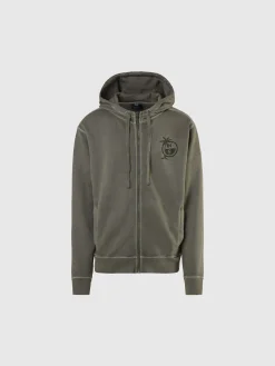 Sweatshirts & Hoodies^North Sails 'Hoodie With Palm Tree Print DUSTY OLIVE