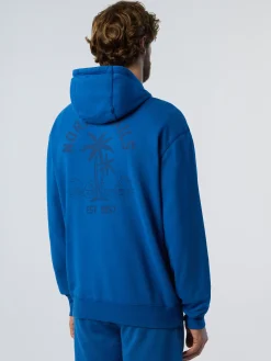 Sweatshirts & Hoodies^North Sails 'Hoodie With Palm Tree Print OCEAN BLUE