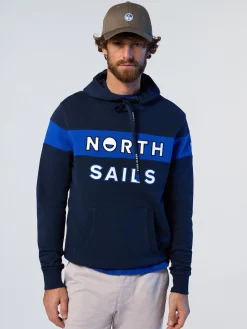 Sweatshirts & Hoodies^North Sails 'Hoodie With Patches NAVY BLUE
