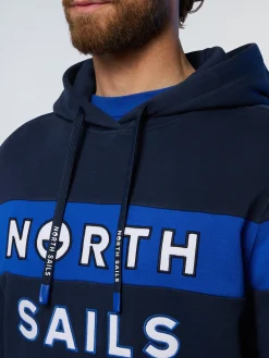 Sweatshirts & Hoodies^North Sails 'Hoodie With Patches NAVY BLUE