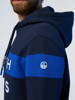 Sweatshirts & Hoodies^North Sails 'Hoodie With Patches NAVY BLUE