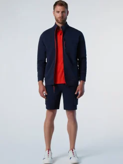 Sweatshirts & Hoodies^North Sails 'Interlock Full-zipper Sweatshirt NAVY BLUE