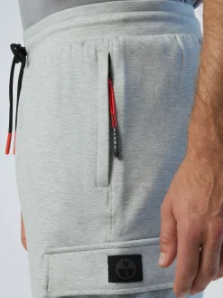 Shorts^North Sails 'Interlock Sweatshorts GREY MELANGE