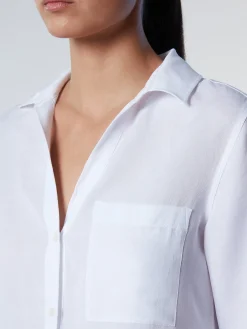 Outlet^North Sails 'Linen And Tencel Blouse WHITE