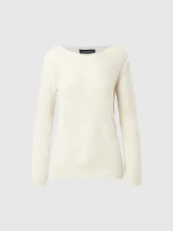 Outlet^North Sails 'Linen Boat-neck Top ALOMOND CREAM