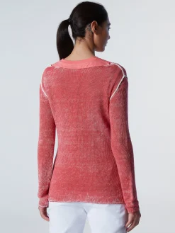 Outlet^North Sails 'Linen Boat-neck Top TEA ROSE