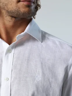 Outlet^North Sails 'Linen Shirt WHITE