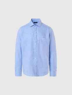 Outlet^North Sails 'Linen Shirt LIGHT BLUE