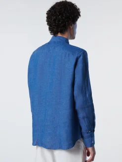 Outlet^North Sails 'Linen Shirt DARK DENIM