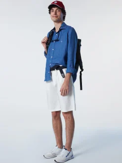 Outlet^North Sails 'Linen Shirt DARK DENIM